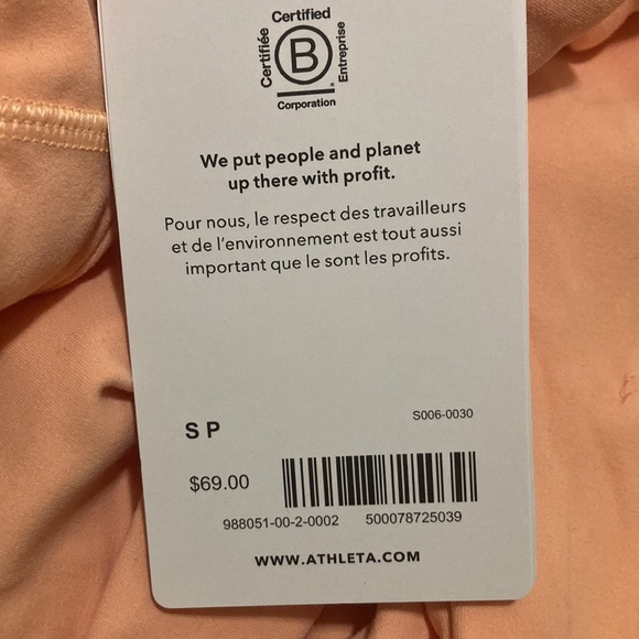 ATHLETA CONSCIOUS CUT OUT CROP D-DD - Picture 5 of 16